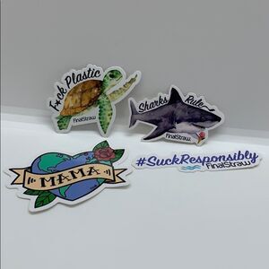 NEW Save The Environment Sticker Bundle (4)